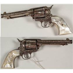 Factory Engraved Colt 45 Single Action Army