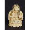 Image 1 : Ivory Netsuke of a grotesque gentleman with pop out eyes