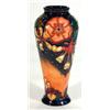 Image 1 : Moorcroft baluster vase hand painted and tubelined with 'Oberon' pattern, impressed and painted mark