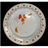 Image 1 : Hand painted Clarice Cliff 'Bizarre' plate decorated with sprigs of flowers by D. Glanx, marks to ba