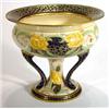 Image 1 : Victorian hand coloured and transfer printed Foley faience pedestal bowl, decorated with a continuou