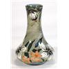 Image 1 : Cobridge stoneware 'Mexican Orange Blossom' patterned vase by Nicola Slaney, impressed marks to base