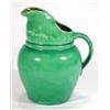 Image 1 : Green glazed C.H. Brannam Barnstaple jug, impressed marks to base, 21cm high