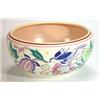 Image 1 : Poole Pottery traditional bowl, hand painted with a band of bluebirds amongst stylised flowers, mark