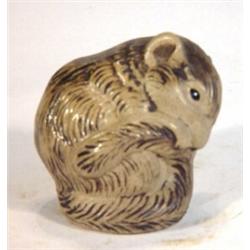 Poole pottery Barbara Lynley Adams fieldmouse, impressed marks to base, 8cm high