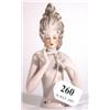 Image 1 : Hand painted porcelain pin lady, 14cm high