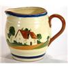 Image 1 : Large mottoware jug, hand painted with cottage and verse, marks to base, 15cm high