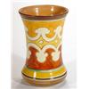 Image 1 : Hand painted Honiton Collard design vase, decorated in oranges, reds and browns, impressed marks to 