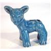 Image 1 : Blue glazed Denby cottontail lamb, 12cm in length