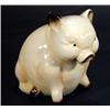 Image 1 : Large hand painted seated Goebels pig money bank, marks to base, 16cm high