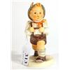 Image 1 : Hand painted Hummel hiking boy, marks to base, 12cm high