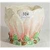 Image 1 : Hand painted Sylvac flower design jardiniere, impressed marks to base, 12cm high