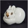 Image 1 : Hand painted seated USSR rabbit, marks to base, 4cm long