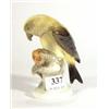 Image 1 : Hand painted Katzhutte parrot on a branch, marks to base, 13cm high