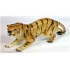 Image 1 : Hand painted West German prancing tiger, marks to base, 28cm in length