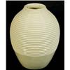 Image 1 : Carltonware ribbed cream glazed vase, marks to base, 19cm high