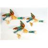 Image 1 : Graduated set of three pottery mallard wall plaques, largest 25cm high