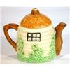 Image 1 : Hand painted Maritomo beehive shaped cottage teapot, 14cm high