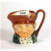 Image 1 : Small hand painted Royal Doulton 'Old Charlie' character jug, marks to base, 8cm high