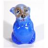 Image 1 : Hand painted Doulton seated portly dog, marks to base, 5cm high