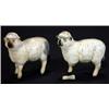 Image 1 : Two hand painted Beswick standing sheep, marks to base, 8cm high