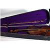 Image 1 : Old wooden cased violin, model Antonius Stradivarius