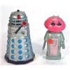 Image 1 : Tomy electrical Doctor Who Dalek and a Marx Toys Smash robot, largest 15cm high