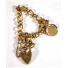 Image 1 : 9ct gold bracelet with spinner