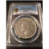1947 Canada Dollar Pointed 7 PCGS AU Details