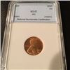 Image 1 : 1944 Lincoln Cent NNC MS67 Red