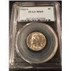 Image 1 : 1942-S US Silver 5 Cent PCGS MS65