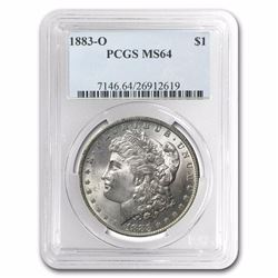 1883-O Morgan Dollar MS-64 PCGS