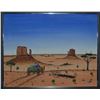 Image 1 : ORIGINALA NAVAJO PAINTING BY BENNIE BENALLY