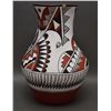 Image 2 : JEMEZ POTTERY VASE BY A TSOSIE
