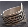 Image 2 : HOPI STERLING BRACELET SIGNED WITH LOGO