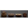 Image 1 : FOUR MINITURE PAPAGO AND PIMA BASKETS