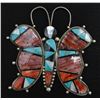 Image 1 : ZUNI BUTTERFLY PIN/PENDANT