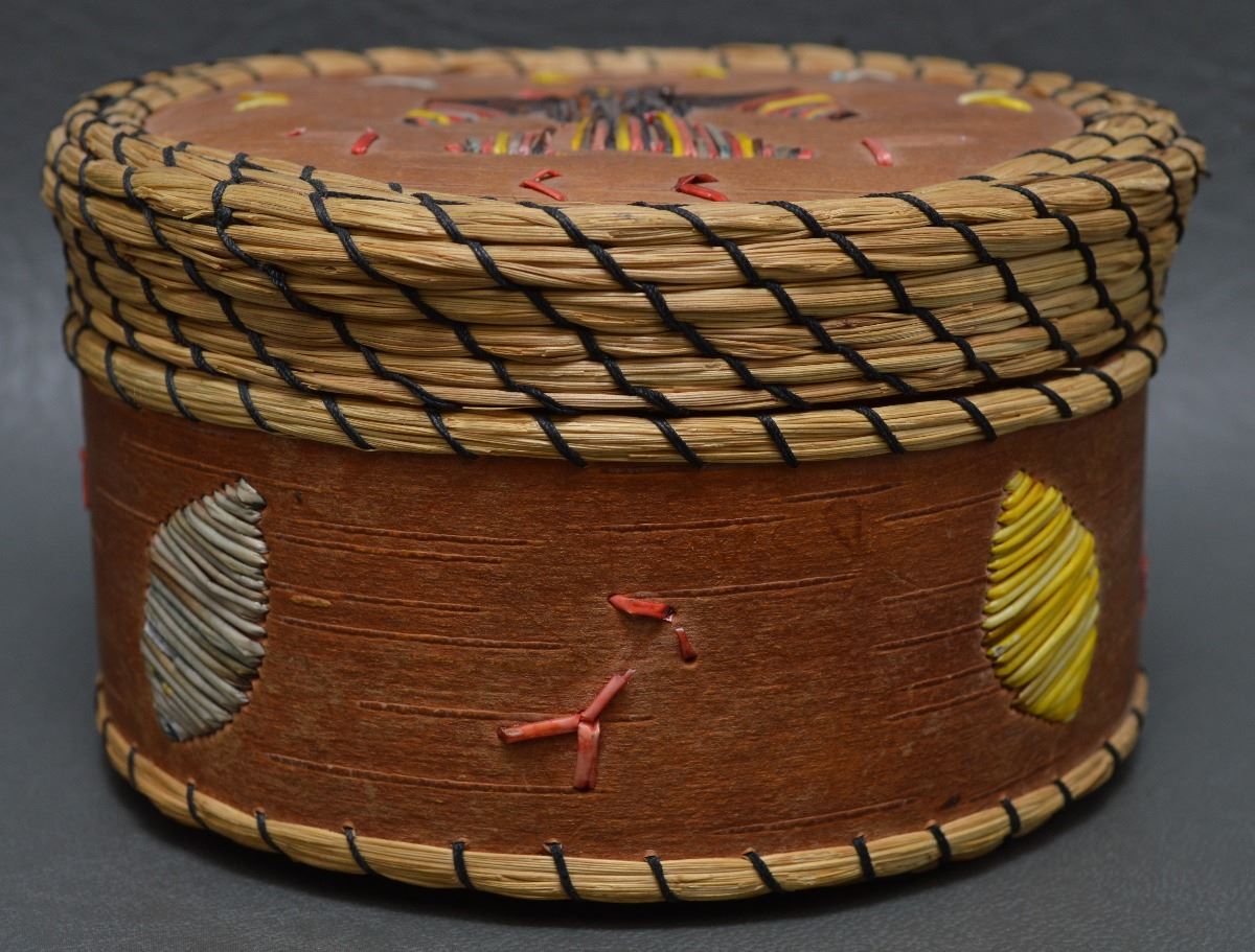 WOODLANDS BIRCH BARK CONTAINER