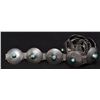 Image 1 : NAVAJO SILVER CONCHO BELT