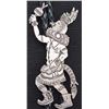 Image 2 : NAVAJO SILVER KACHINA BOLO