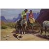 Image 2 : ORINAL OIL PAINTING "COURTIN"  BY G. RUST