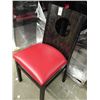 Image 1 : 51 Dark Oak Padded Chairs - 51 Times the Money