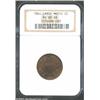 Image 1 : 1864 2C Large Motto MS65 Red and Brown NGC.
