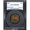 Image 1 : 1871 2C PR65 Red PCGS.