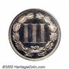 Image 2 : 1865 3CN PR66 PCGS.
