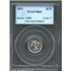 Image 1 : 1871 3CN PR65 PCGS.