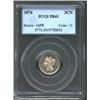 1876 3CN PR65 PCGS.