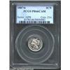 Image 1 : 1887/6 3CN PR66 Cameo PCGS.