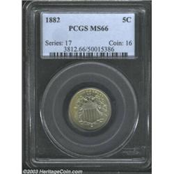 1882 5C MS66 PCGS.