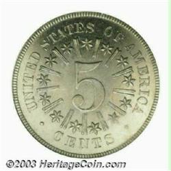 1866 5C Rays PR66 Cameo PCGS.